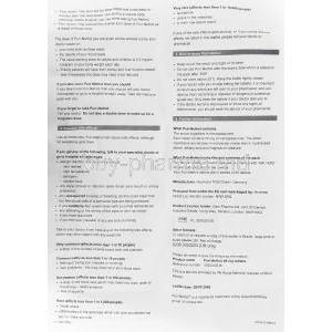 Purinethol 50 mg information sheet 2