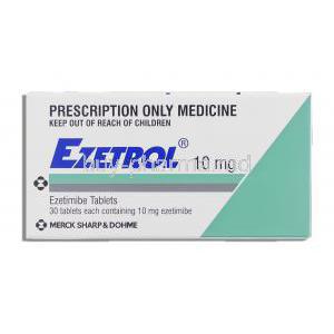 Ezetrol Ezetimibe 10 mg box