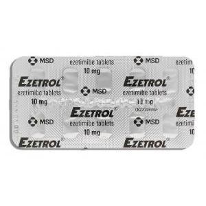 Ezetrol Ezetimibe 10 mg packaging