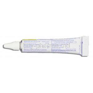 Ocupol-D Eye Ointment tube information