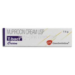 T-Bact, Mupirocin 2% Cream box