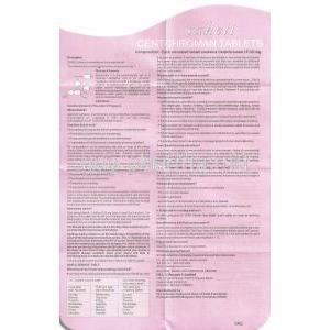 Saheli, Generic Centchroman, 30 mg Tablet, instruction sheet