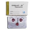 Everlast-30, Generic Priligy, Dapoxetine, 30 mg, Tablet