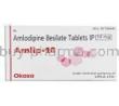 Amlip, Amlodipine Besylate 10 Mg Tablet (Cipla)