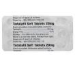 Tadasoft,  Tadalafil 20 mg blister
