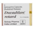 Generic Vasodilan, Isoxsuprine Hydrochloride 40 mg Tablet Duvadilan (Solvay)