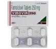 Virovir, Famciclovir 250 mg tablet and box