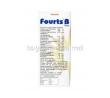 Fourts B Syrup, Pyridoxine,Thiamine and Riboflavin composition