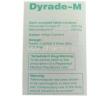 Dyrade-M, Generic  Entamizole,  Diloxanide Furoate / Metronidazole Tablets