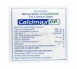 Calcimax OP Plus, Calcium Carbonate, Calcitriol, Zinc and Selenium composition