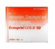 Ecosprin Gold,Aspirin 75 mg / Atorvastatin 10mg / Clopidogrel 75 mg, Capsule, Box