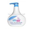 Sebamed Baby Bubble Bath, Sugar based mild cleanser and Chamomile, Liquid, 200ml, Bottle
