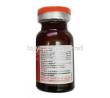 Vitcofol Injection ,Nicotinamide,  Folic Acid and Cyanocobalamin  vial back