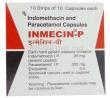 Inmecin-P,  Indomethacin/ Paracetamol Box Composition