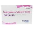 Duphacad, Dydrogesterone 10mg, Cadila Pharmaceuticals Ltd, Box front view