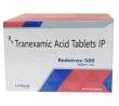 Redotrex, Tranexamic Acid 500 mg, Leeford Healthcare Ltd, Box front view