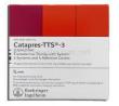 Catapres-TTS Clonidine 0.3 mg Patches packaging