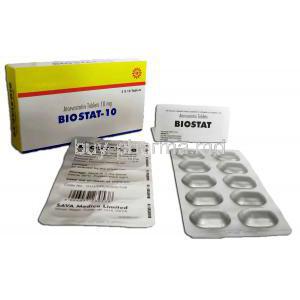 Generic Lipitor, Biostat, Atorvastatin 10 mg