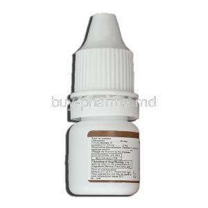 Latim, Generic Xalacom, Latanoprost 50 mcg, Timolol 5mg, Eye Drop, bottle description
