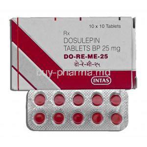 Do Re Me, Dosulepin, 25mg, Tablet