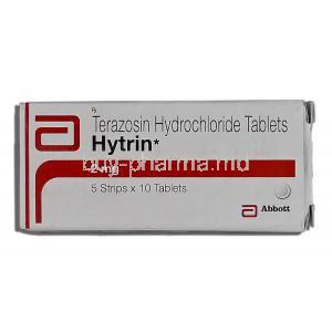 Hytrin, Terazosin HCL 2mg Box