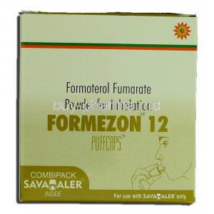 Formezon 12, Formoterol Fumarate, Powder for Inhalation, Box