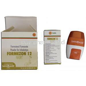 Formezon 12, Formoterol Fumarate, Powder for Inhalation, Combipack SavaHaler
