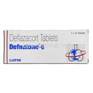 Defnalone-6, Generic Calcort, Deflazacort 6mg, Box