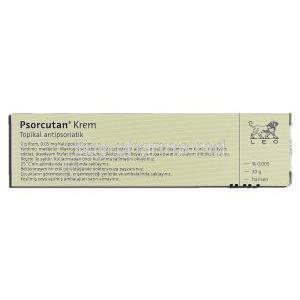 Psorcutan Cream, Box description