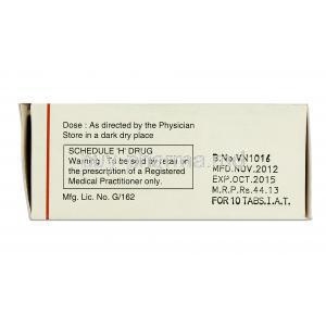 Mozep, Generic Orap, Pimozide, 2 mg, Box Expiry Date