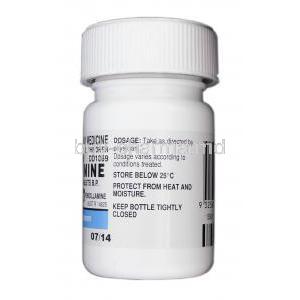 D-Penamine, Generic Cuprimine, Penicillamine, 125 mg, Bottle Instruction