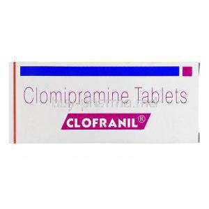 Clofranil, Generic Anafranil, Clomipramine 25mg box