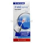 FabiSpray Nasal Spray, Nitric Oxide 0.26% ww, Nasal Spray 25mL, Glenmark, Box front view