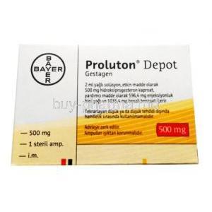 Proluton Depot Injection, Hydroxyprogesterone Caproate