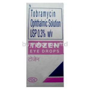 Tobramycin Ophthalmic Solution Eye Drop Box