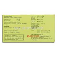 Eptus, Generic Inspra, Eplerenone 25 mg box information