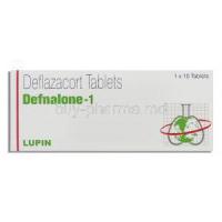 Defnalone , Generic Calcort, Deflazacort 1 mg box