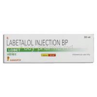 Lobet, Labetalol 100 mg Injection box