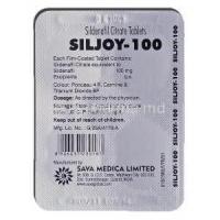 Siljoy-100, Sildenafil Citrate 100mg Tablet Strip Manufacturer Sava Medica