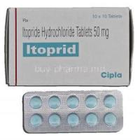 Itoprid, Itopride Hydrochloride, 50mg, Tablet