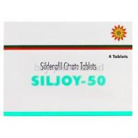 Siljoy-50, Sildenafil Citrate 50mg Box