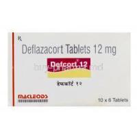 Defcort 12, Generic Calcort, Deflazacort 12mg Box