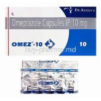 Omez-10, Generic Prilosec, Omeprazole 10mg