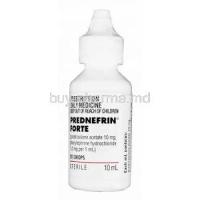 Prednefrin Forte Eye Drops, Prednisolone Acetate 10mg and Phenylephrine Hydrochloride 1.2mg per 1ml 10ml Bottle