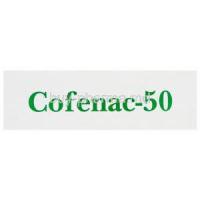 Cofenac-50, Generic Voltaren, Diclofenac Sodium 50mg Box Top