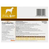 Comfortis Chewable Tablets for Dogs, Spinosad 1620mg Box Information