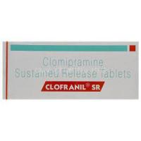Clofranil SR, Generic Anafranil, Clomipramine Hydrochloride 75mg Sustained Release Box
