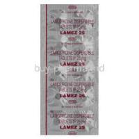 Lamez 25, Generic Lamictal, Lamotrigine 25mg Dispersible Tablet Blister Pack