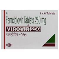 Virovir, Famciclovir 250 mg box