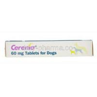 CERENIA, Maropitant Citrate 60mg for Dogs Box Side